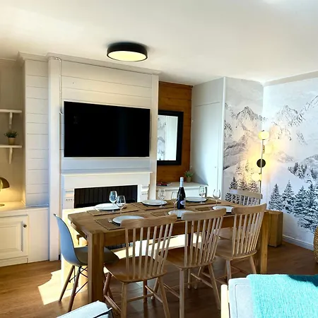 6 8 Personnes, Balcon Vue Montagne, Aux Pieds Apartment Val Thorens