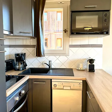 Apartment 6 8 Personnes, Balcon Vue Montagne, Aux Pieds Val Thorens