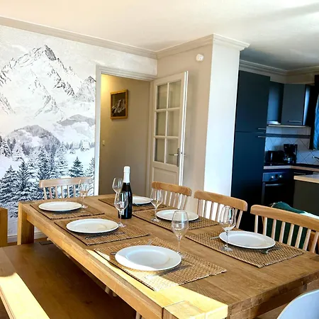 6 8 Personnes, Balcon Vue Montagne, Aux Pieds Apartment